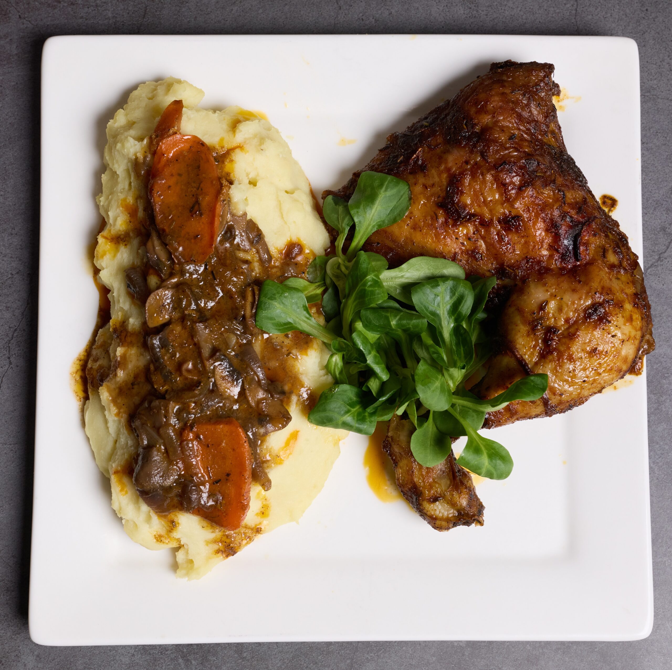 Poulet & Écrasé Forestier